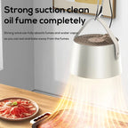 2025 New Portable Exhaust Fan Small Kitchen Hood Extractor Barbecue USB Supply Desktop Range Hoods Mini Suction Cooker Hood
