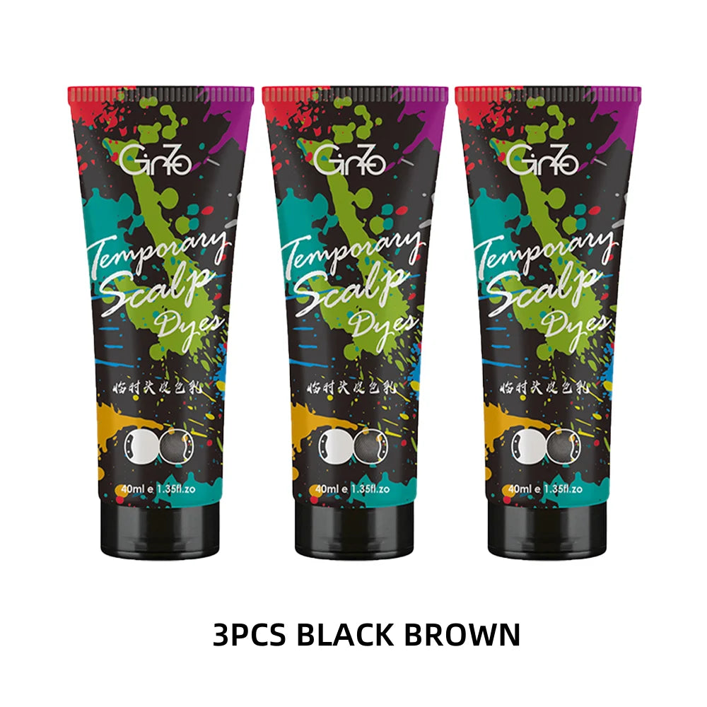 3 PCS BLACK BROWN
