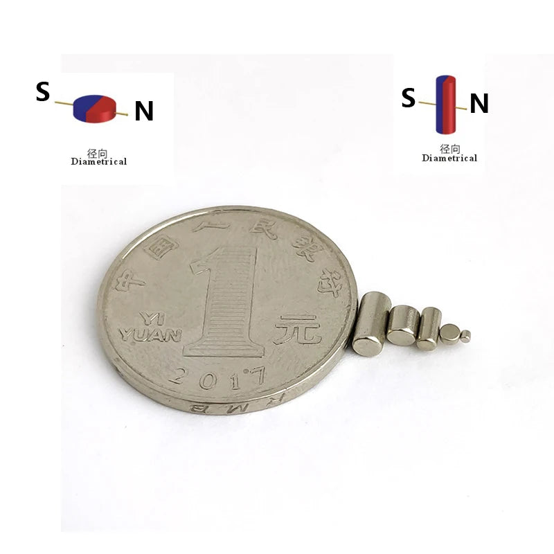 50PCS/LOT magnet Magnetic 6x2 6x2.5 2x1 4x2 4x3 5x2 5x3 8x2 10x3 6x3 mm encoder AS5600 AS5040 AS5045 AS5047 AS5048 AS5145 AS5147