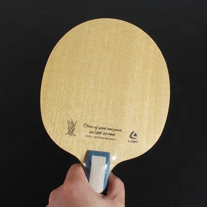 LOKI-Ryzen 11 Table Tennis Bottom Plate, Professional Grade, Thunder God Table Tennis Racket, Offensive Type 5 Wood, 2 Carbon