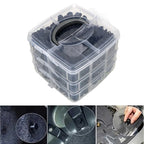 300pcs 620pcs Car Fastener Clip Mixed Plastic Fasteners Kit Auto Door Trim Panel Retainer Push Engine Cover Fender Rivet Clips