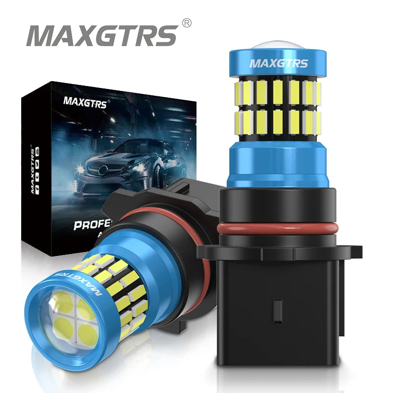 2X White No Error Canbus P13W PSX26W LED Fog Daytime Running Light For Skoda Yeti 5L Mazda CX-5 Audi A4 B8 Q5 Chevy Camaro W212