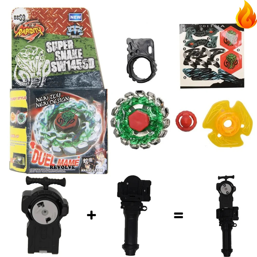 Spinning Top Toys Children shop  Lightning 100HF BB88 grip with launcher