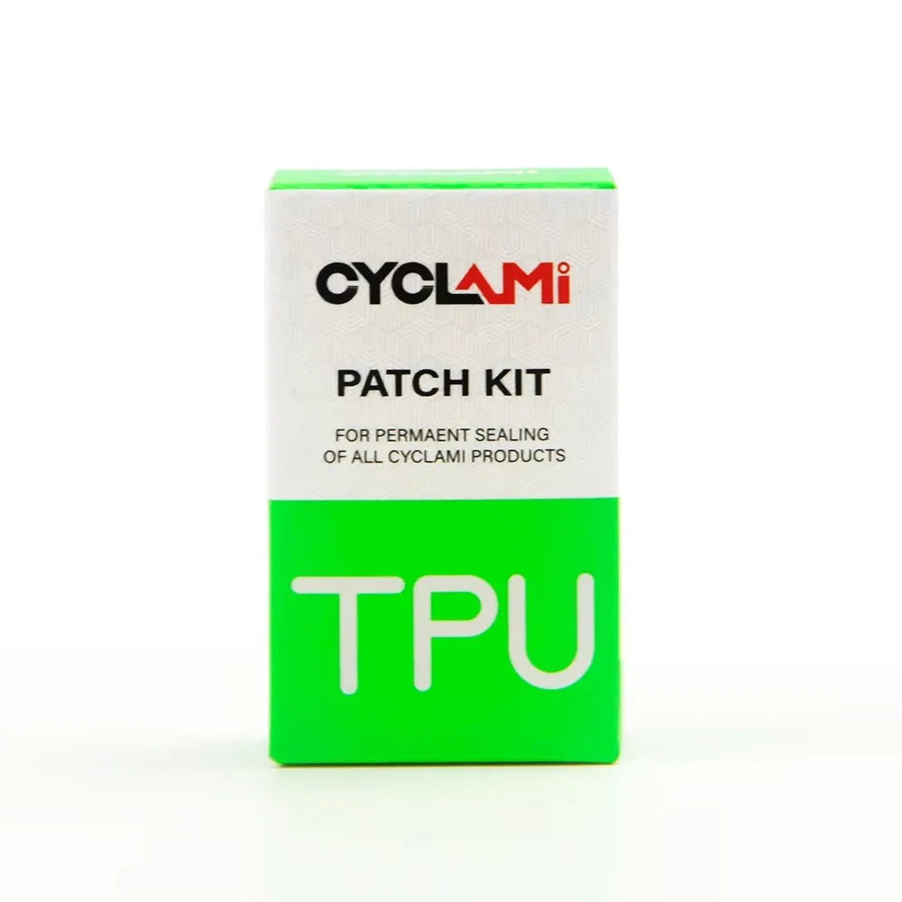 CYCALMI 16/80Pcs Bike Inner Tube Tire Patch Patching Tools Repair Kit Road MTB Folding Bicycle TPU Material Powerful Glue-free