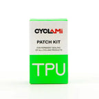 CYCALMI 16/80Pcs Bike Inner Tube Tire Patch Patching Tools Repair Kit Road MTB Folding Bicycle TPU Material Powerful Glue-free