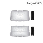 Car Sunshade Car Sunshade Retractable Sunscreen Heat Insulation Front Windshield Parasol Summer Sunscreen Products