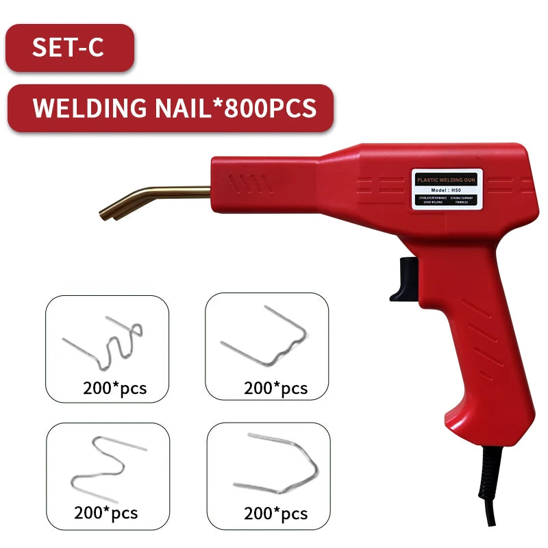 Stapler Plastic Welding Machine Bumper Repair Kit Soldering Iron For Plastic Repair Car Bumper Repair Welding Gun