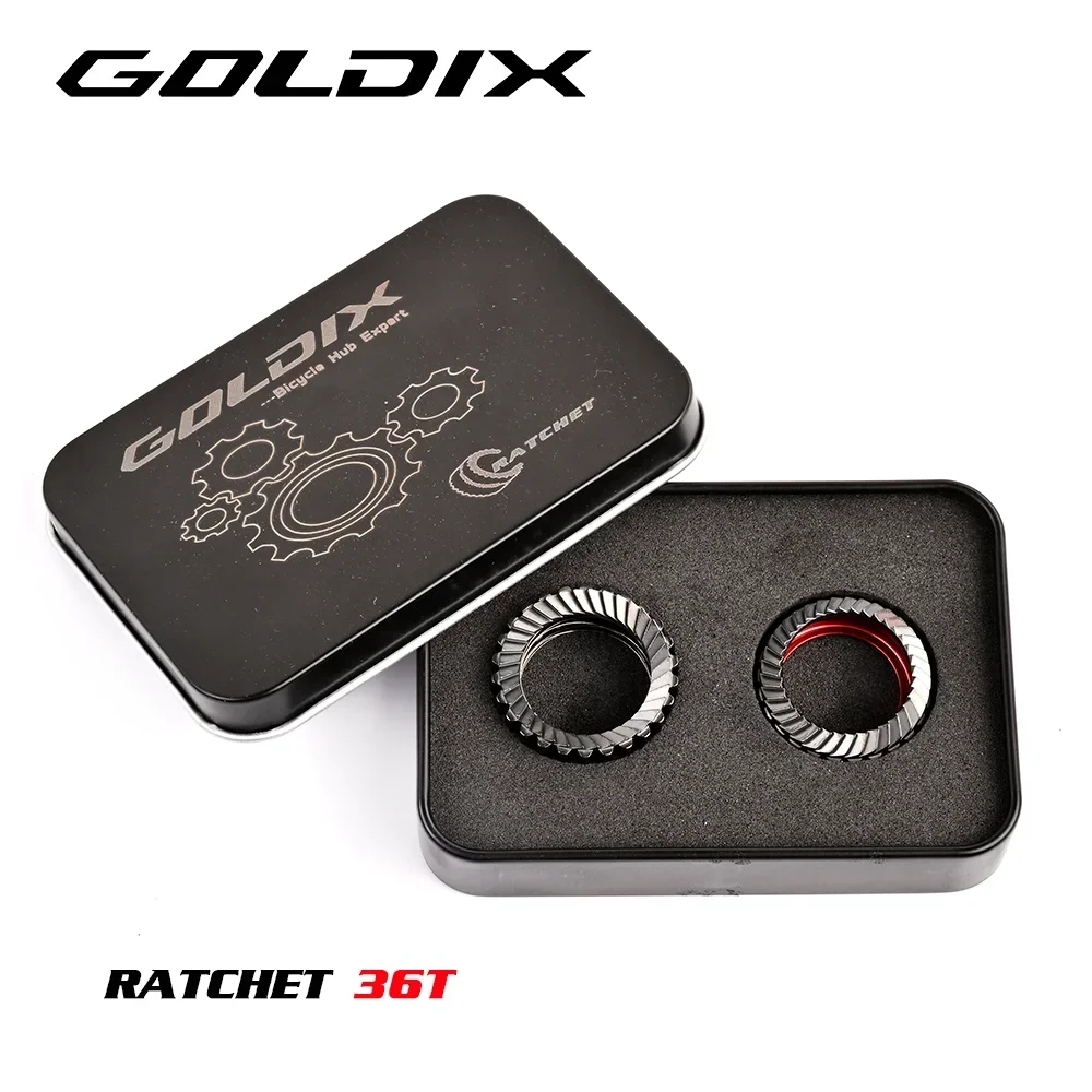 GOLDIX bicycle hub ratchet meshing spiral for 370/350/310/180/160 hubs, 36T or 60T