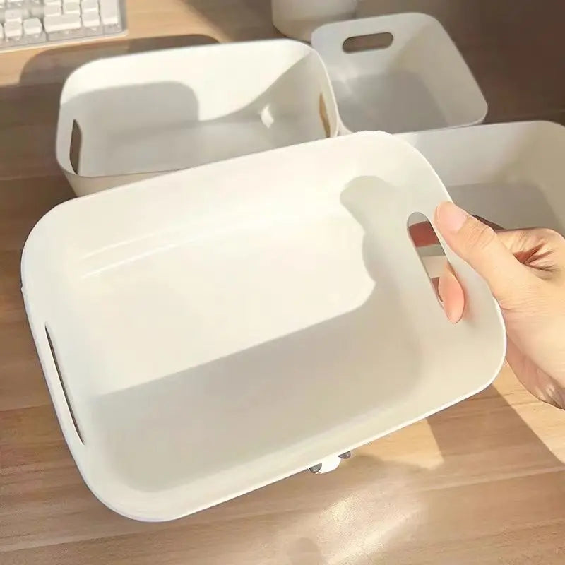 Storage basket, household desktop miscellaneous items, student organizing storage box, kitchen drawer shelf, revenue generating