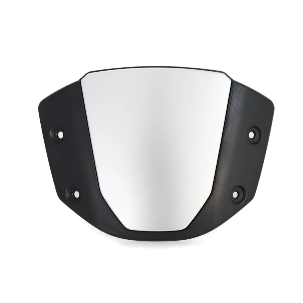 Motorcycle Windshield Wind Deflector for Honda CB650R 2019-2023, CB1000R - Bright Black