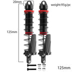 RS Aluminum Shock Absorber 90/95/105/115mm Damper For 1/10 RC Crawler Car  Flying God Short Card Big Foot Car Model Car Upgrade
