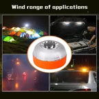 1/2/3/4PC LED Car Emergency Light Flashing Magnetic Induction Strobe Warning Portable Road Accident Safety Accessory