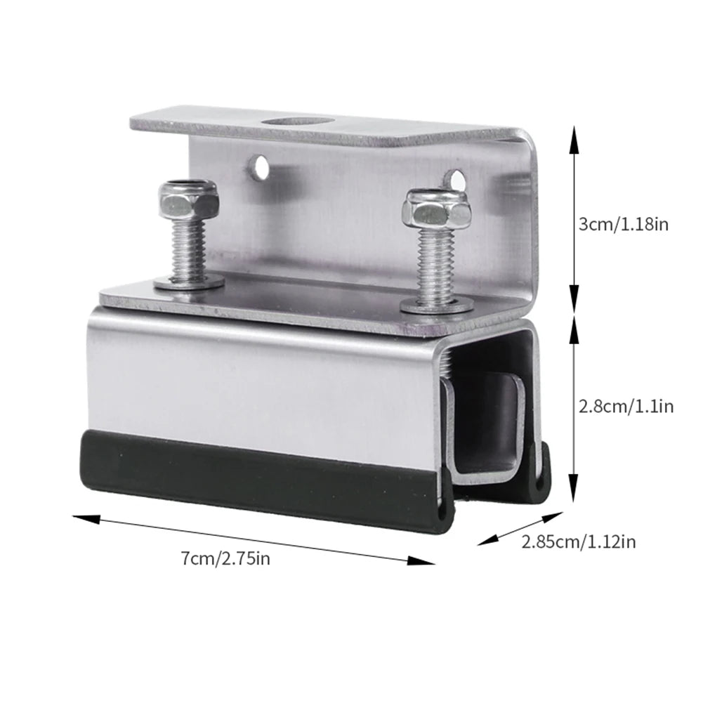 4PCS Van Roof Rack Mount Kit For PROMASTER For Boxer For DUCATO For JUMPER Stainless Steel RVs Photovoltaic Brackets Roof Racks