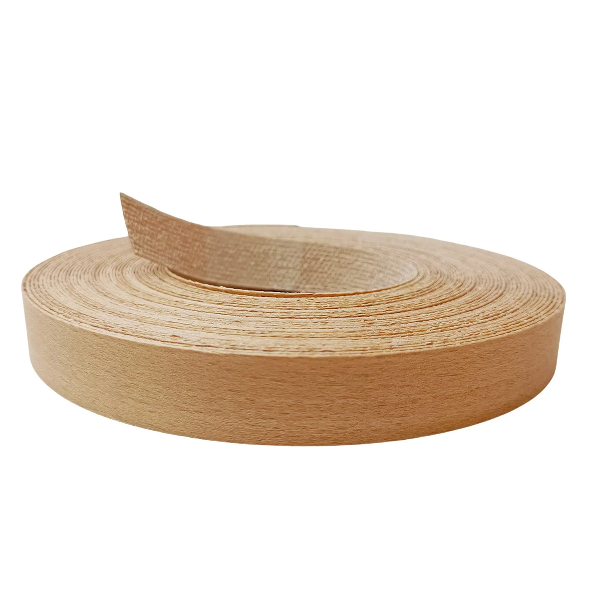 Pre-glued Maple/Birch/Oak/Pine/Walnut/Cherry/Ash/Acacia Wood Edge Banding Strip,Iron on Veneer Edging Trim for Furniture Repair