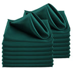 50pc Square 30x30cm Satin Elegant Satin Napkins Perfect For Wedding Graduation & Dinner Parties Restaurant Coffee/Cake Tea Towel