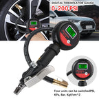 For Car Truck Vehicle Motorcycle Auto Tire Pressure Gauge LCD Digital Tyre Tester High Precision Monitor System Test Accessories