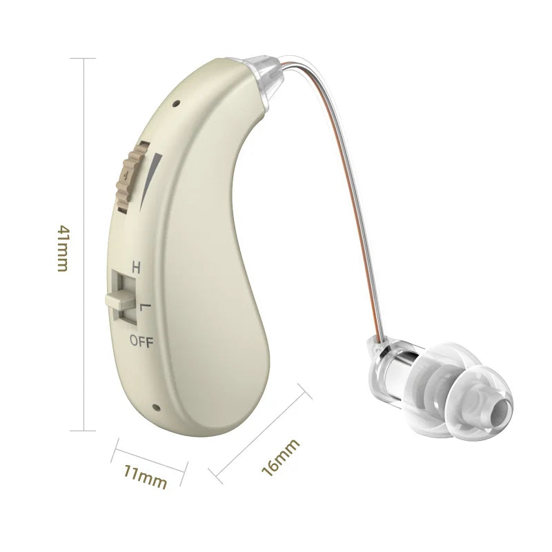 Enlarged hearing health earphones enhance ear sound protection for the elderly with hearing loss and tinnitus For Hearing Aid