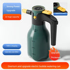 Electric Car Wash Foam Sprayer Household Car Wash Liquid Foam Making Magic Tool High Pressure Pa Spray Bottle Complete Set Of To