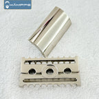 KAMPFE Titanium Alloy Safety Shaver Head CNC Milling Men's Razor Gift