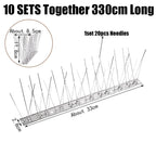 Bird Repeller Spikes Against Pigeons Scare Birds Outside Outdoor Repellent Anti Garden Supplies Dissuasore Gadgets Scarecaper