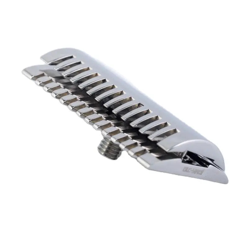 Yaqi Safety Razor Head, 316 Stainless Steel Polished Melon Design