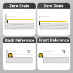 Nohawk 40m/80m Laser Tape Measure Tape Measure Measuring Tool Laser Distance Meter Steel Tape Measure USB Rechargeable