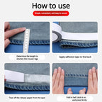 Double Sided Fabric Tape Invisible No Sew No Iron Pants Hem Tape Secret Body Adhesive Stickers DIY Clothes Shorten Sewing Tools