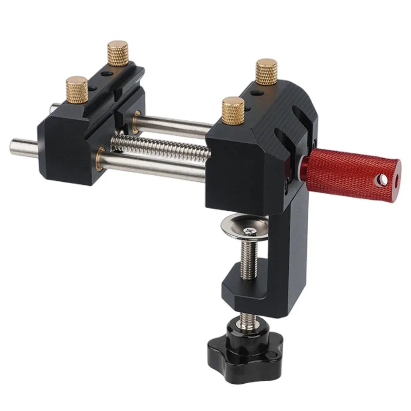 Aluminum Alloy Precision Table Vice Multifunctional Table Vise Bench Clamp Mini Workbench Woodworking Clamp Tool