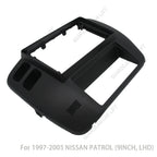 9INCH Car Radio Fascias For Nissan patrol Y61 1997-2006 Android GPS MP5 Stereo Player 2 Din Head Unit Panel Dash Frame Installat