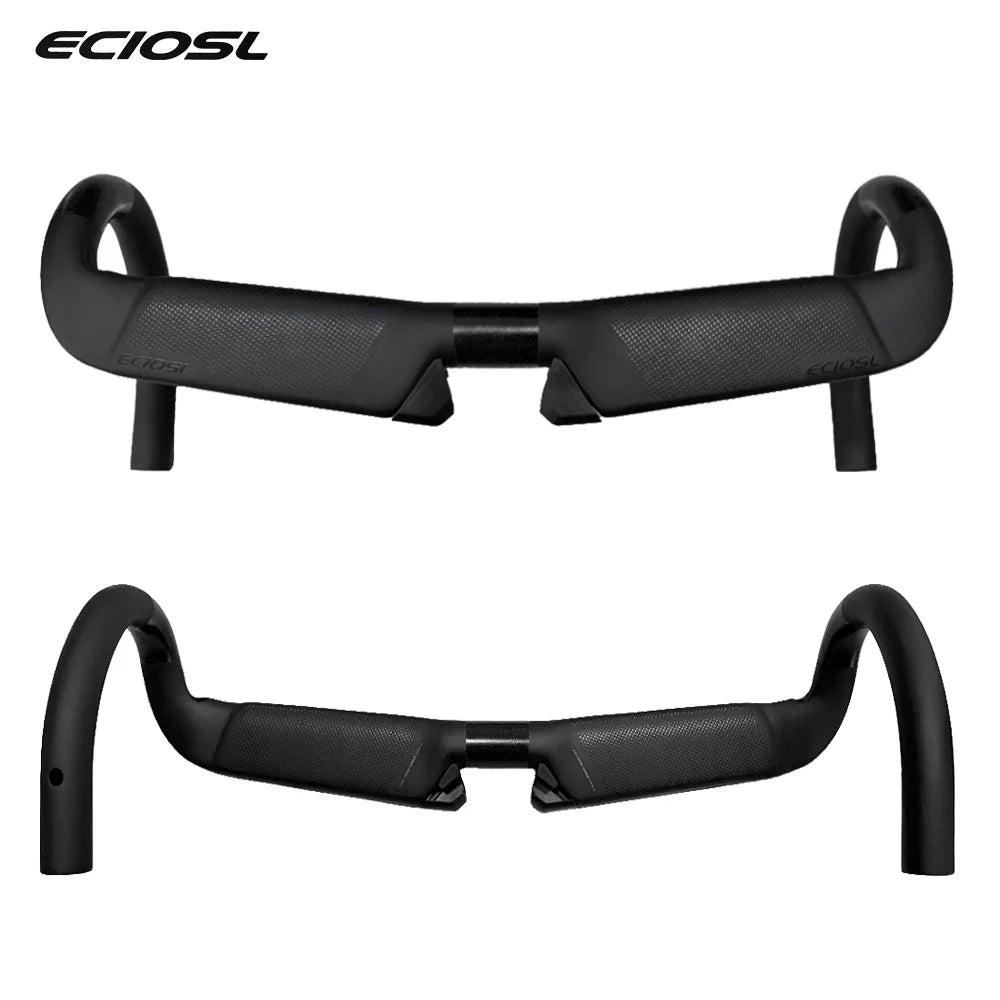 T1000 Full Carbon Fiber Road Bike Handlebar Sports Bicycle Handlebars Aero Drop Bar Road Bike Accessories 31.8 x 400/420/440mm