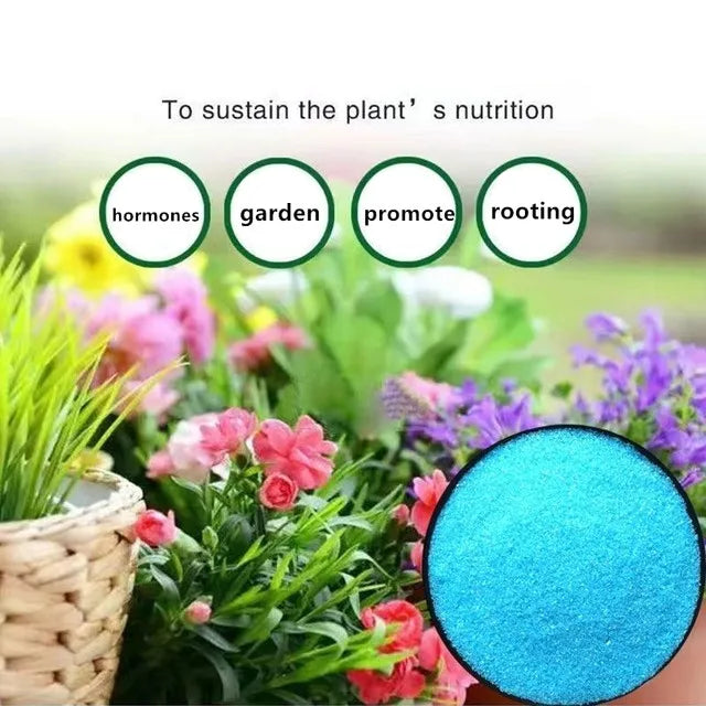 200g Garden Water-soluble Fertilizer For Plants Flowers Bonsai Succulent 20-20-20+te Npk Compound Fertilizer With Trace Element