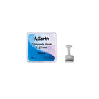 50Pcs/Box Dental Orthodontic Bondable Crimpable Hooks Sliding Long Short Type Multi-Function Long Hook Fixed On Archwire Bracket