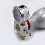 CO2 Clyinder Refill Fill Station Adapter Fit Soda Water Machine Terra, Gaia, DUO, ART Carbon Dioxide Pink Bottle Quick Connect