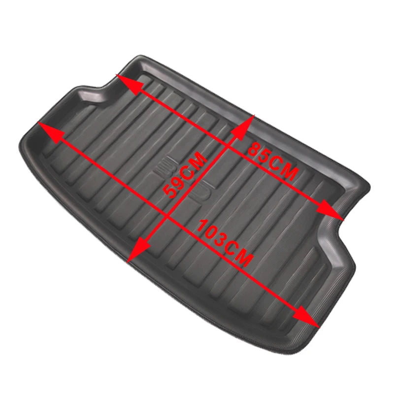 Car Auto Rear Boot Cargo Liner Tray Trunk Mat Carpet for BYD DOLPHIN MINI Pad Anti-dirty
