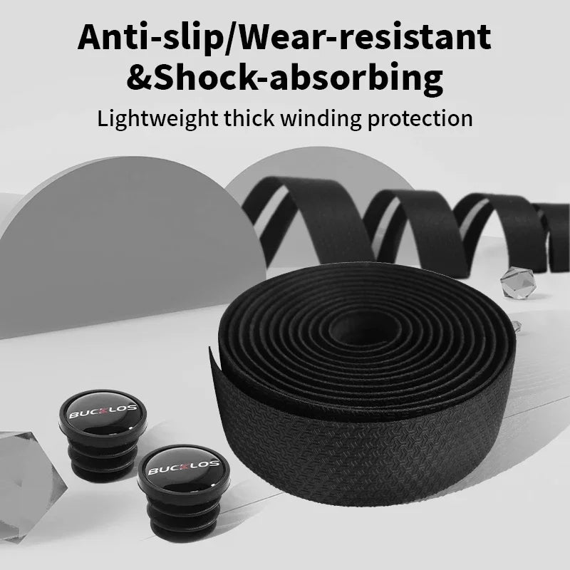 BUCKLOS Ultralight Handlebar Tape for Road Gravel Bicycle Shock Absorbing Drop Bike Handle Bar Tapes Non-Slip Tape Cycling Parts