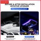 For Mercedes Benz C GLC E Class W206 X254 W214 Crystal Reading Light Frames Decorative Stickers Interior Modification Accessorie