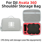 For DJI Avata 360 Shoulder Storage Bag Dust-proof Shock-resistant Protective Carry Case for DJI RC 2 Control Drone Accessories