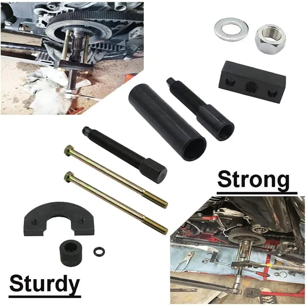 Transmission Mainshaft Inner Bearing Race Installer Puller Tool for 1984+ Harley Big Twin, Aluminum