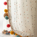 Sheer Lace Curtain / W300 x H260cm 2Piece / Rod Pocket Pocket