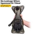NEWBOLER Hydration Water Bladder Reservoir Bag, PEVA, 1.5L 2L 3L, Transparent/Grey