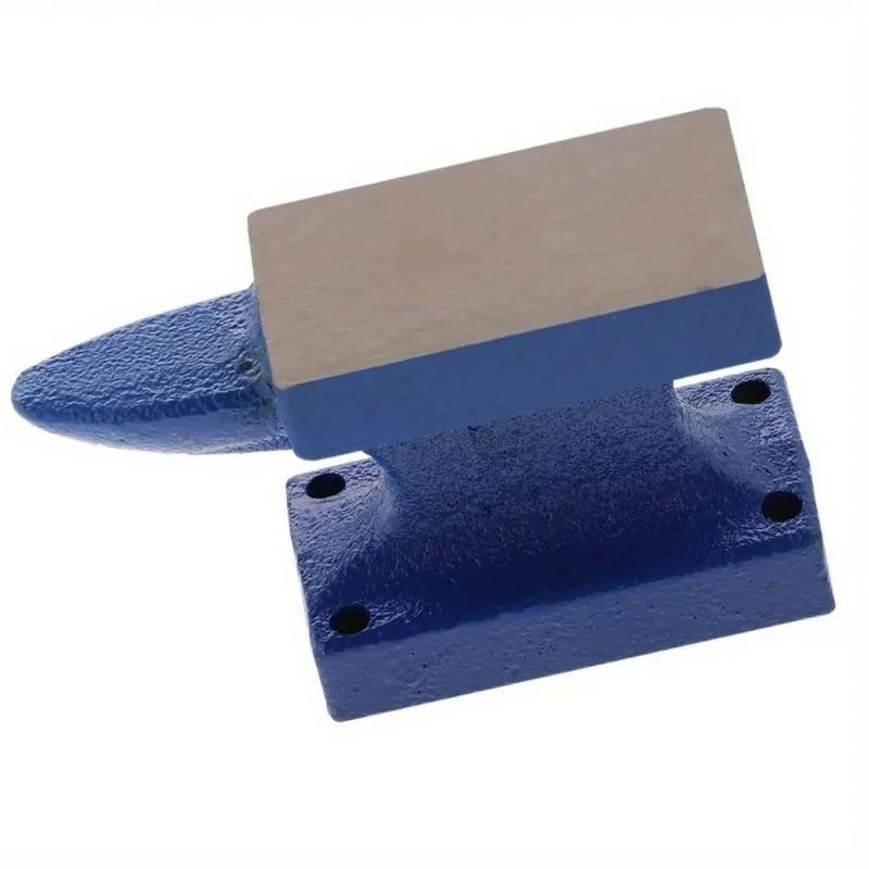 Mini Single Horn Anvil Forged Iron Anvil Bench Block Anvil Cast Iron Hobby Anvil Metal Forming Tool Blacksmith Forge Kit Jewelry