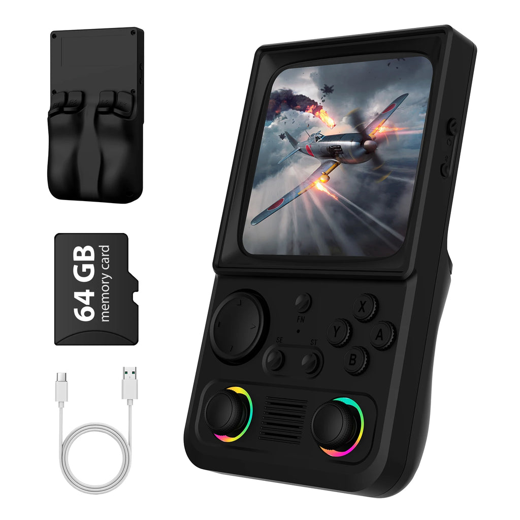 AISLPC R36T MAX Retro Handheld Game Console 22000+Games 4.0'' IPS Screen 64/128GB Supports 5G Portable Pocket Video Player