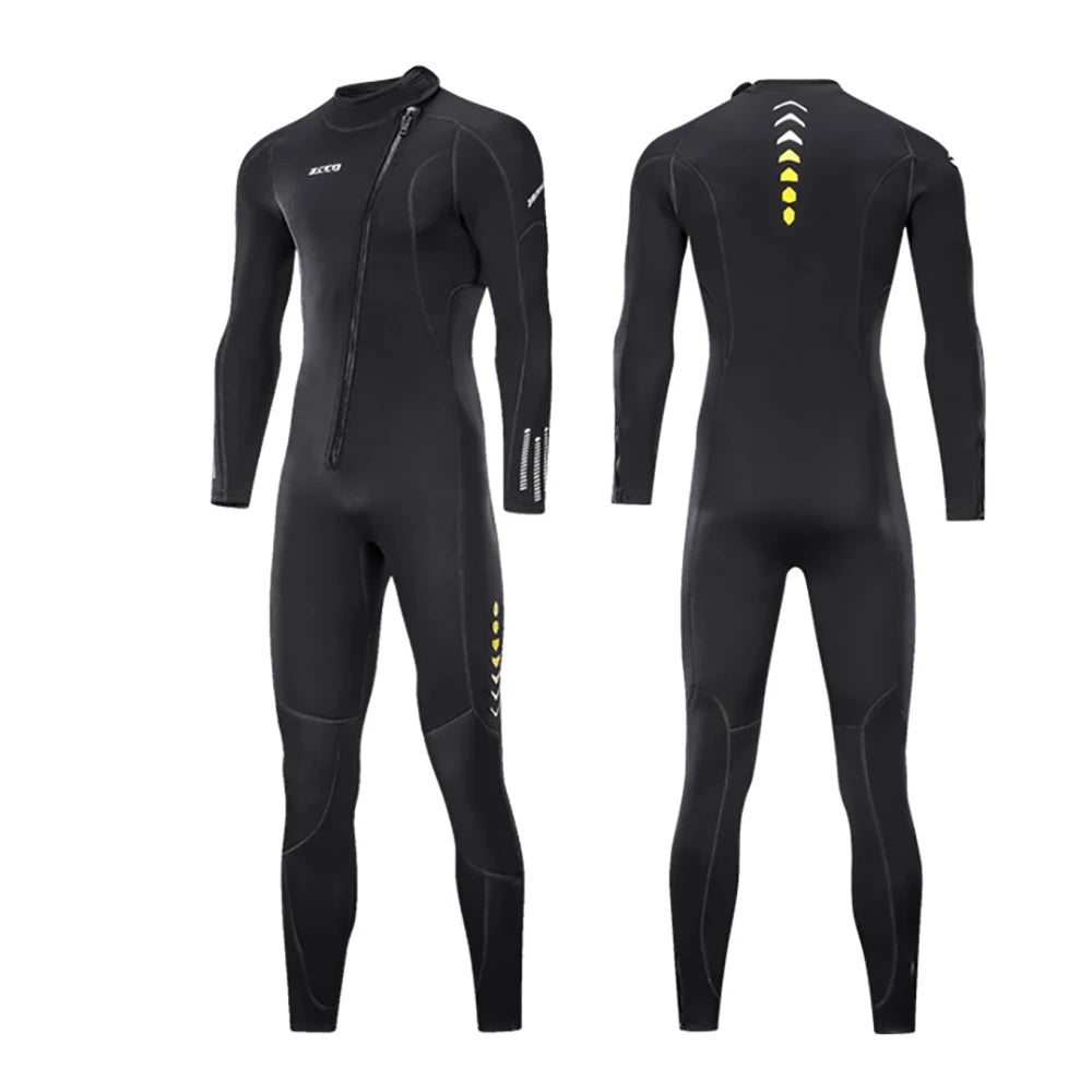 New 3mm Neoprene Wetsuits Full Body Scuba Diving Suit Men Snorkeling Surfing Swimming Long Sleeve Keep Warm Water Wetsuits