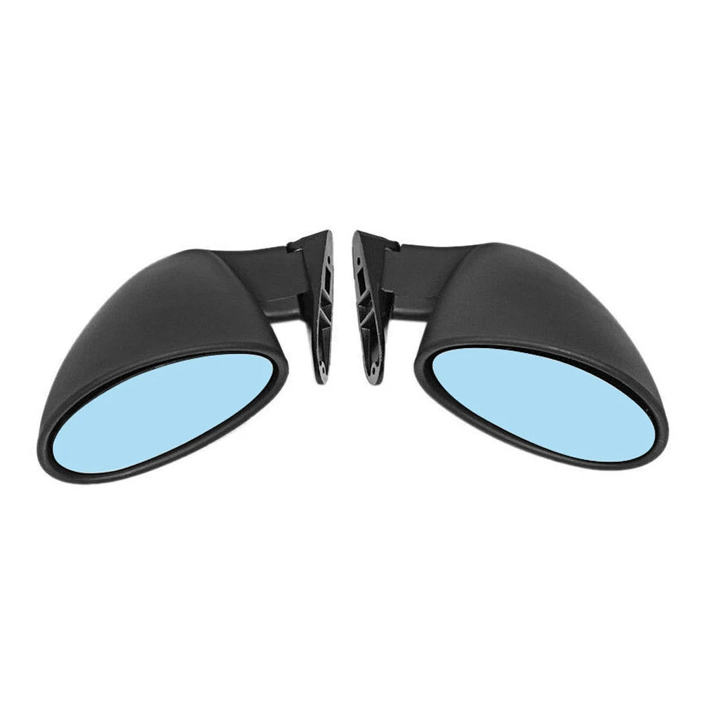 Black and blue lens
