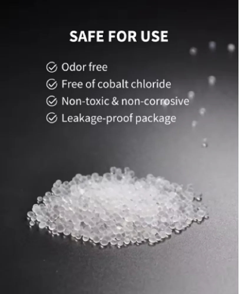 PETKIT Replaced esiccant Preservative Moisture-proofing agent for Smart Feeders -5 Packs transparent silica gel beads