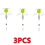 Newest 1-5PCS Hook Fishing Bait Cage Four Hook Carbon Steel Line Group Feeder Sinker Float Sharp Fishing Spring Bait Cage Tools