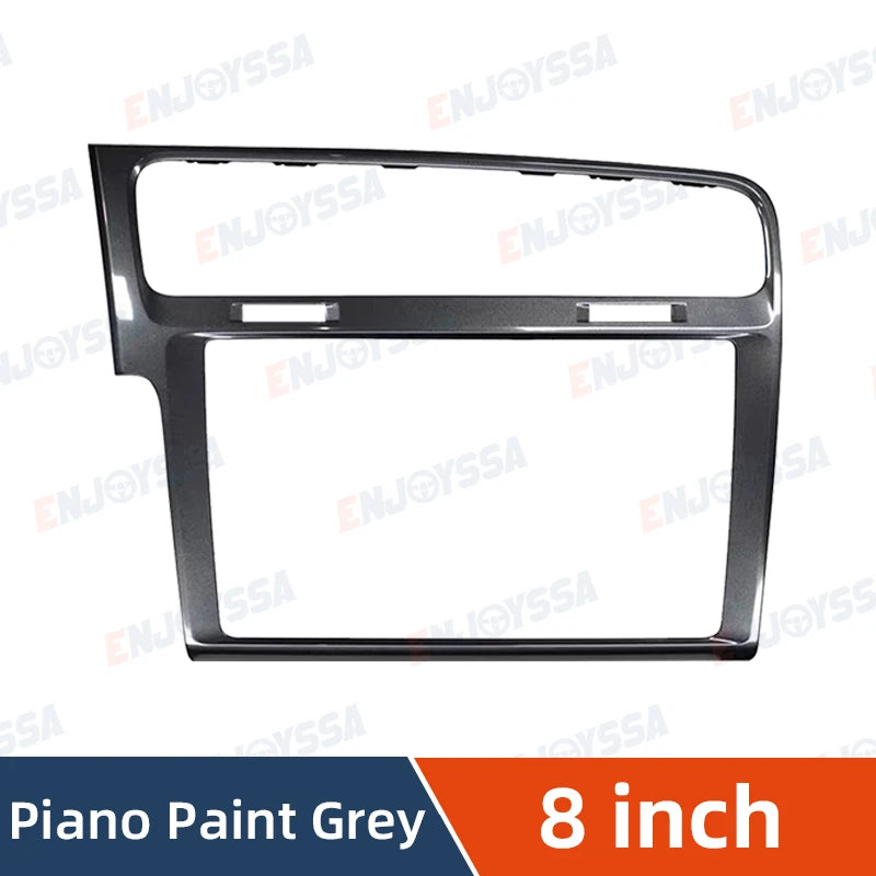 8/9.2 inch MIB Radio Frame For VW Golf 7 MK7 Golf 7.5 MK7.5 Volkswagen Car Radio Plates Decorative Panel Screen Bezel