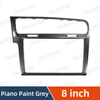 8/9.2 inch MIB Radio Frame For VW Golf 7 MK7 Golf 7.5 MK7.5 Volkswagen Car Radio Plates Decorative Panel Screen Bezel