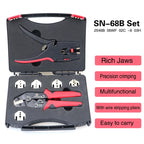 Industrial-Grade SN Crimpers w/ Modular Jaws: Precision Dies, Multi-Spec, High-Accuracy Whit Wire stripper 02C 58B 2546B -6 03H