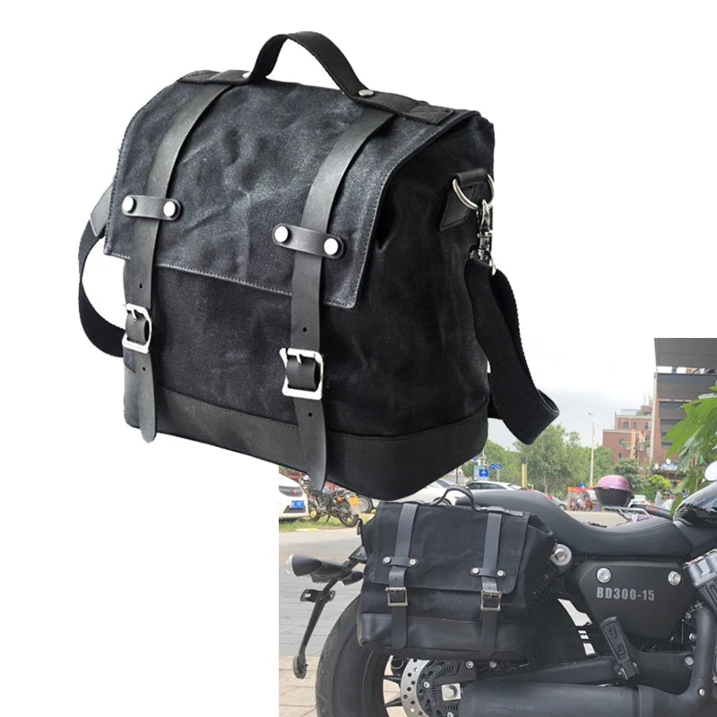 Motorcycle Rear Luggage Rack Bag For BMW/Yamaha/Honda/Harley Touring Universal Waterproof Post Travel package Cycling Travel Bag